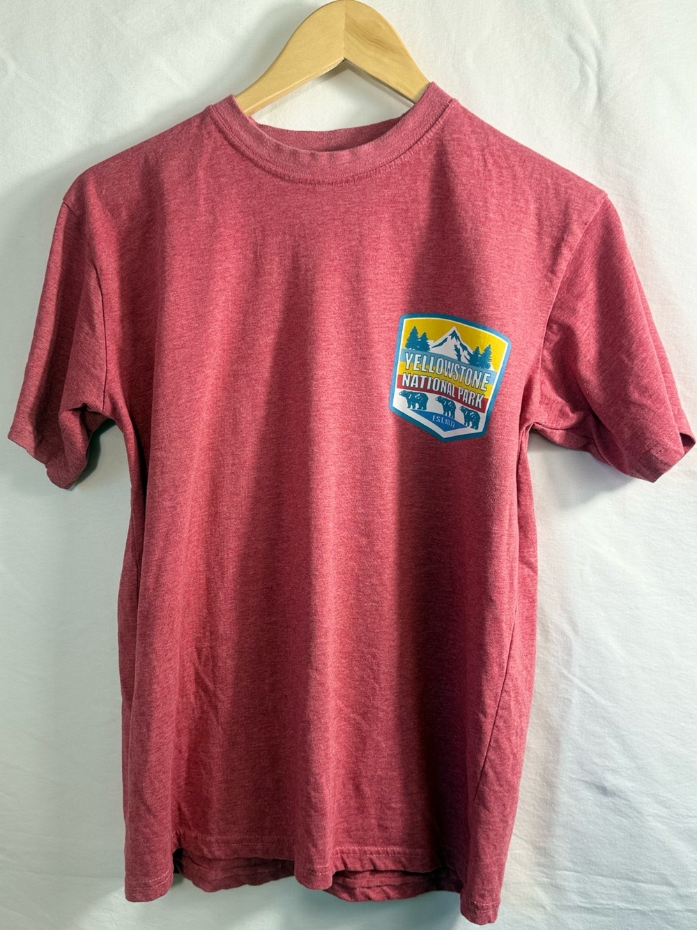 Yellowstone National Park Graphic Tee - Red - Picture 2 of 4